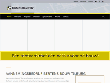 Tablet Screenshot of bertensbouw.nl